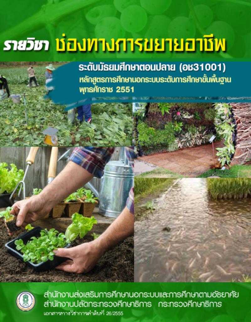 ช่องทางการขยายอาชีพ